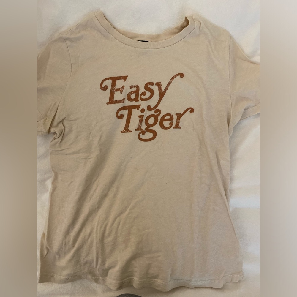 Cream tshirt